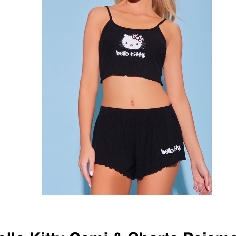 Hello kitty pajama set